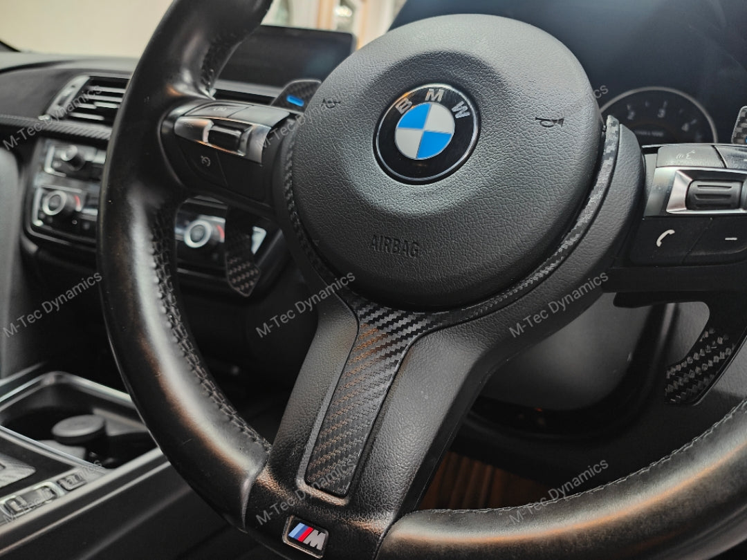 WRAPPING SERVICE - BMW F3X INTERIOR TRIM SET - PERFORMANCE STYLE / 3D MATT CARBON (F30 F31 F32 F33 F36)