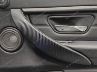 WRAPPING SERVICE - BMW F3X INTERIOR TRIM SET - PERFORMANCE STYLE / 3D MATT CARBON (F30 F31 F32 F33 F36)