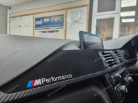 WRAPPING SERVICE - BMW F3X INTERIOR TRIM SET - PERFORMANCE STYLE / 3D MATT CARBON (F30 F31 F32 F33 F36)