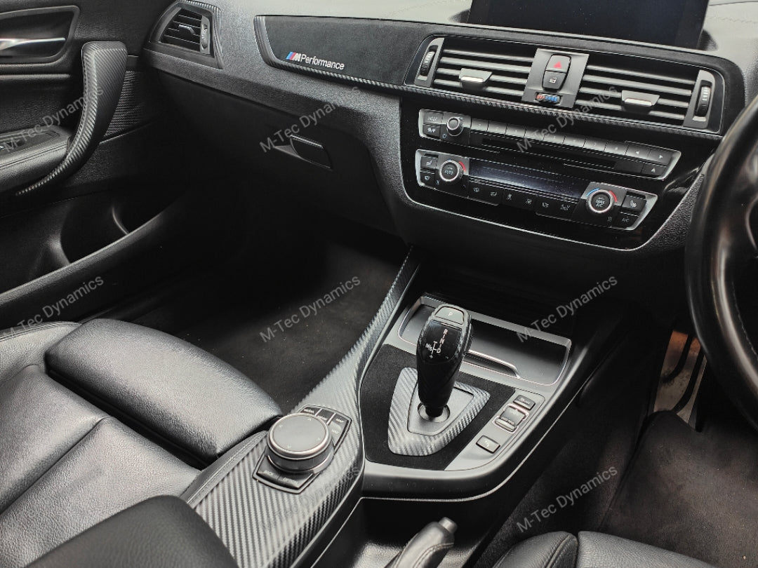 WRAPPING SERVICE - BMW F20 F21 F22 F23 LCI-2 PERFORMANCE STYLE INTERIOR TRIM SET - 3D CARBON