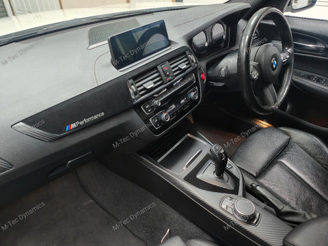 BMW F20 F21 F22 F23 LCI-2 PERFORMANCE STYLE INTERIOR TRIM SET - 3D CARBON - WRAPPING SERVICE