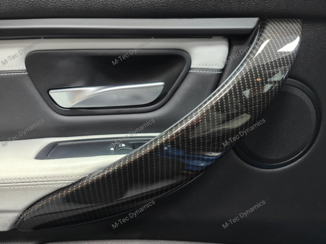 WRAPPING SERVICE - BMW F8X M3 / M4 INTERIOR TRIM SET - HIGH GLOSS CARBON - F80 F82