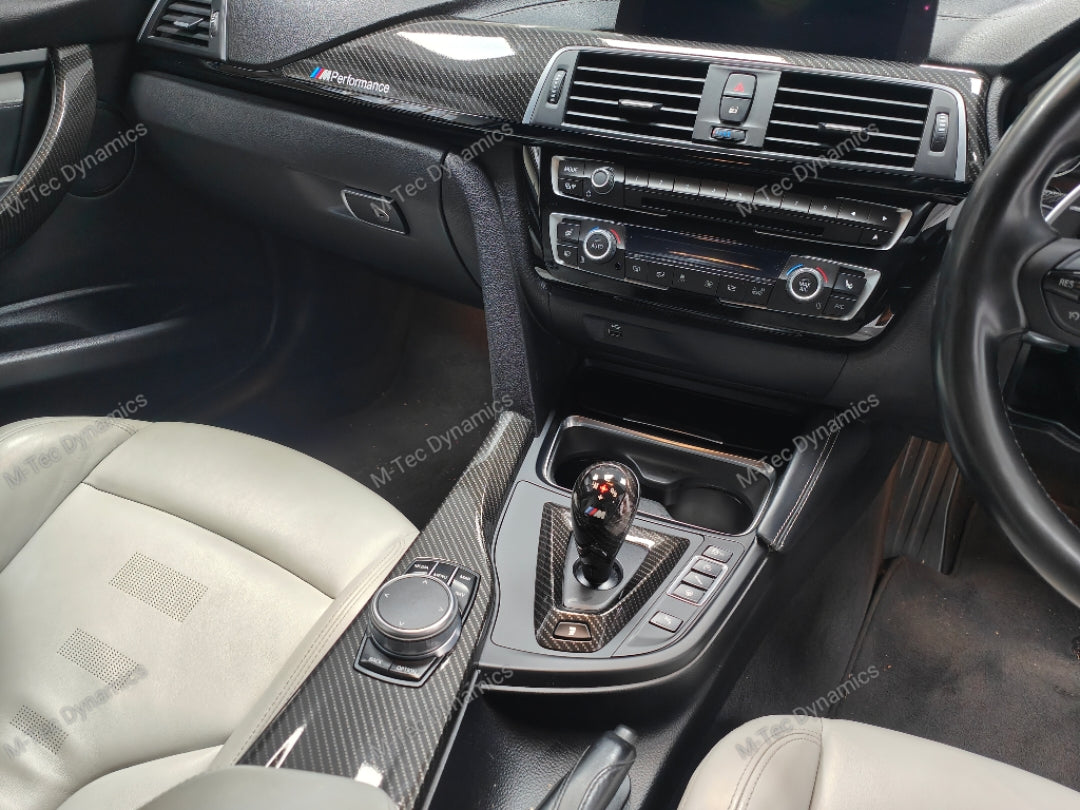 WRAPPING SERVICE - BMW F8X M3 / M4 INTERIOR TRIM SET - HIGH GLOSS CARBON - F80 F82 F83