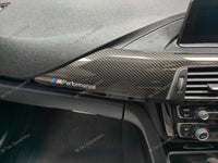 WRAPPING SERVICE - BMW F8X M3 / M4 INTERIOR TRIM SET - HIGH GLOSS CARBON - F80 F82 F83