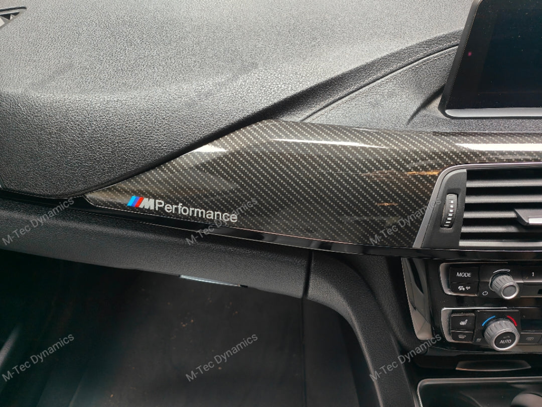 WRAPPING SERVICE - BMW F8X M3 / M4 INTERIOR TRIM SET - HIGH GLOSS CARBON - F80 F82