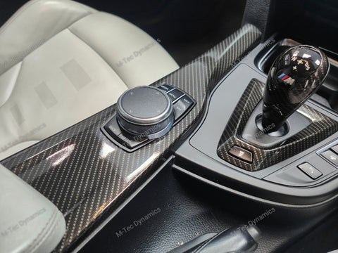 WRAPPING SERVICE - BMW M3 / M4 INTERIOR TRIM SET - HIGH GLOSS CARBON (MTD-HG) - F80 F82