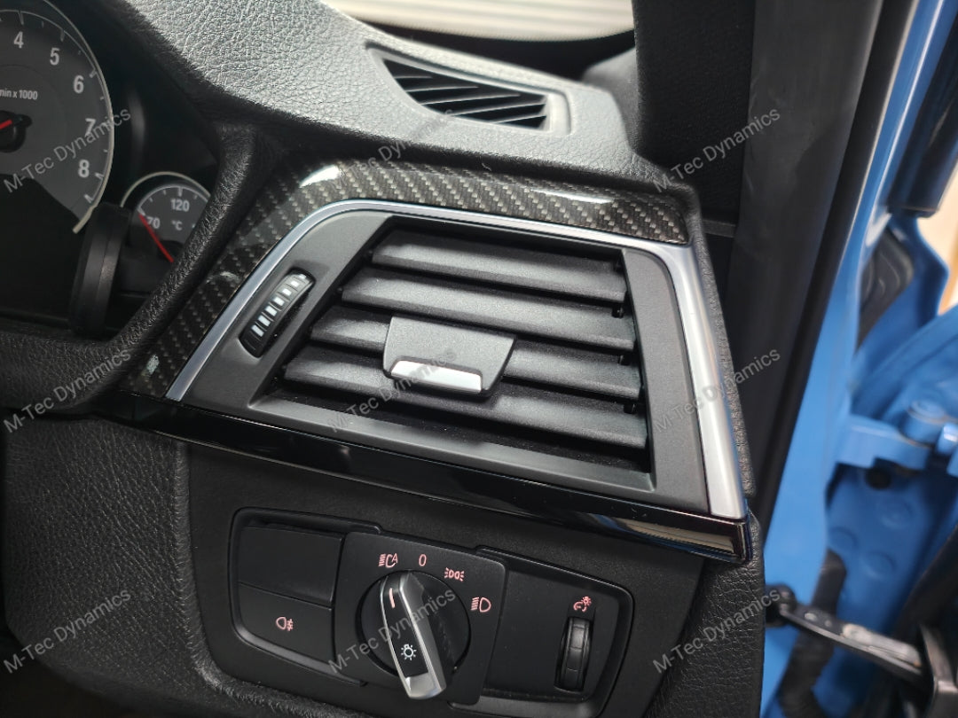 WRAPPING SERVICE - BMW F8X M3 / M4 INTERIOR TRIM SET - HIGH GLOSS CARBON - F80 F82