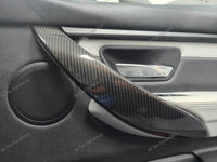WRAPPING SERVICE - BMW F8X M3 / M4 INTERIOR TRIM SET - HIGH GLOSS CARBON - F80 F82