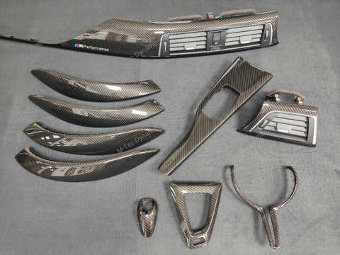 WRAPPING SERVICE - BMW F3X INTERIOR TRIM SET - HIGH GLOSS CARBON (MTD-HG) - F30 F31 F32 F33 F36