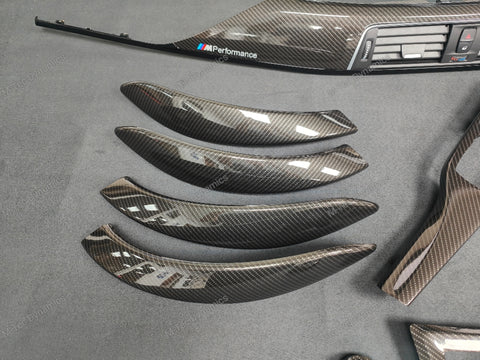 WRAPPING SERVICE - BMW F3X INTERIOR TRIM SET - HIGH GLOSS CARBON (MTD-HG) - F30 F31 F32 F33 F36