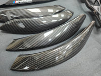 BMW F30 F31 F36 LCI INTERIOR TRIM SET - HIGH GLOSS CARBON / GLOSS BLACK ACCENT