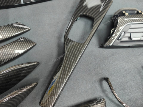 WRAPPING SERVICE - BMW F3X INTERIOR TRIM SET - HIGH GLOSS CARBON (MTD-HG) - F30 F31 F32 F33 F36