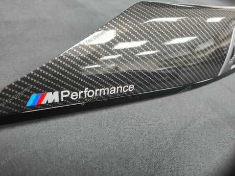 WRAPPING SERVICE - BMW M3 / M4 INTERIOR TRIM SET - HIGH GLOSS CARBON (MTD-HG) - F80 F82