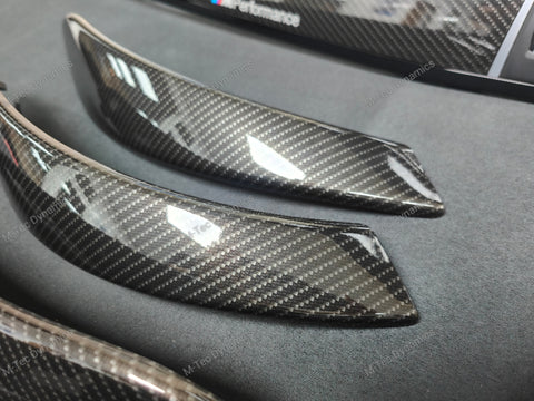WRAPPING SERVICE - BMW M3 / M4 INTERIOR TRIM SET - HIGH GLOSS CARBON (MTD-HG) - F80 F82