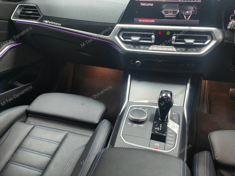 WRAPPING SERVICE - BMW G20 G21 INTERIOR TRIM SET - PERFORMANCE 3D CARBON / ALCANTARA