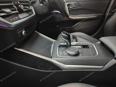 WRAPPING SERVICE - BMW G20 G21 INTERIOR TRIM SET - PERFORMANCE 3D CARBON / ALCANTARA