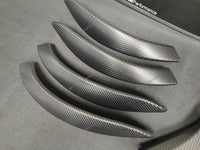 WRAPPING SERVICE - BMW F3X INTERIOR TRIM SET - 3D CARBON / ALCANTARA / SILVER ACCENT - (F30 F31 F32 F33 F36)