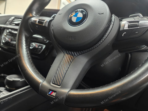 WRAPPING SERVICE - BMW F3X F8X CUSTOM INTERIOR TRIM SET - ALCANTARA / SILVER / 4D CARBON