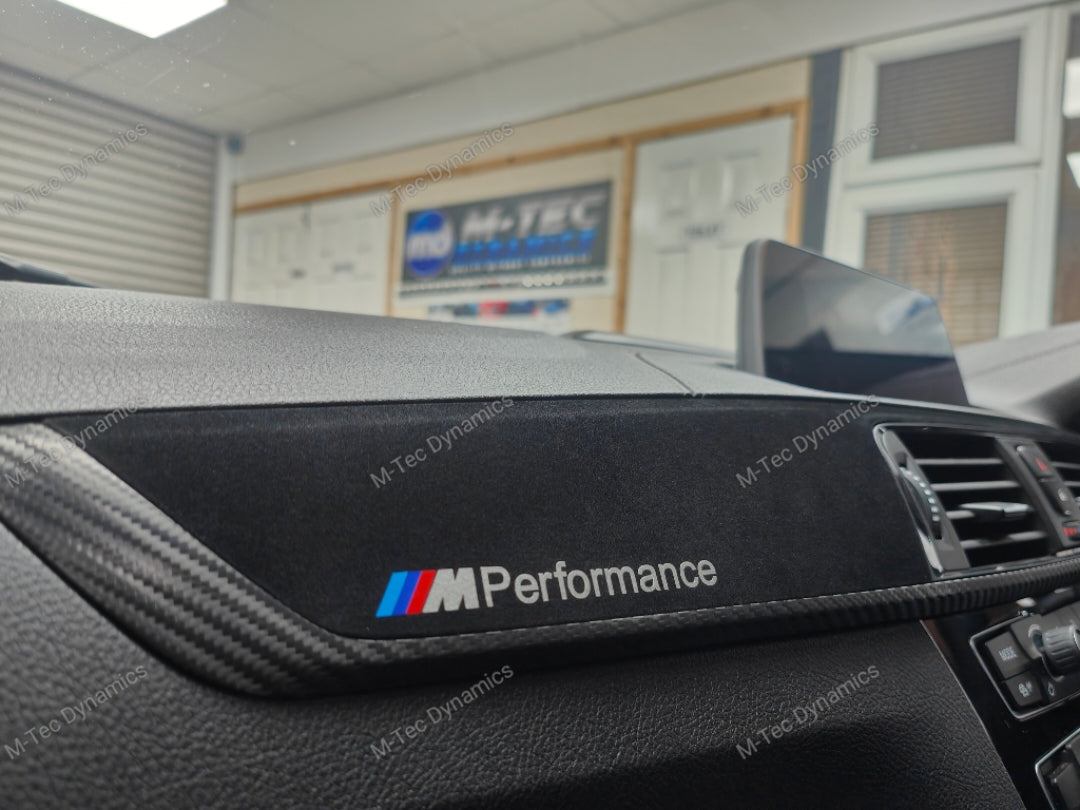 WRAPPING SERVICE - BMW F20 F21 F22 F23 LCI-2 PERFORMANCE STYLE INTERIOR TRIM SET - TEXTURED CARBON