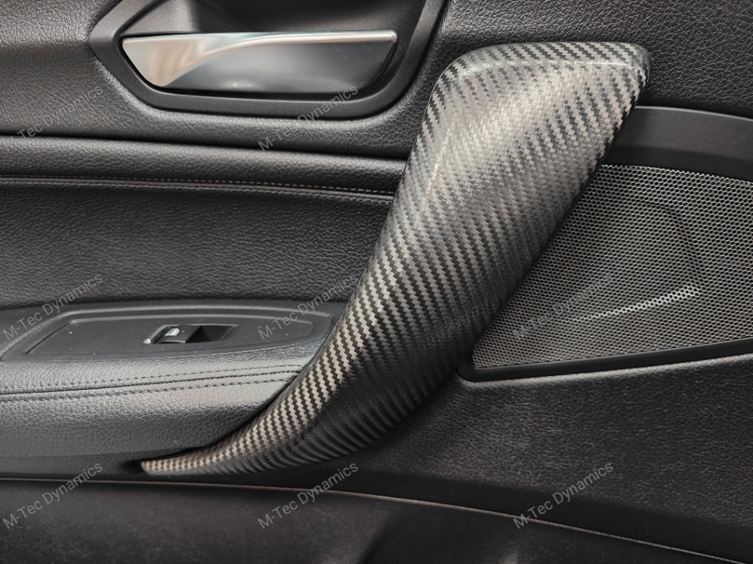 WRAPPING SERVICE - BMW F20 F21 F22 F23 LCI-2 PERFORMANCE STYLE INTERIOR TRIM SET - TEXTURED CARBON