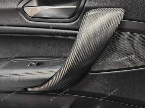 BMW F20 F21 F22 F23 LCI-2 PERFORMANCE STYLE INTERIOR TRIM SET - DEEP TEXTURED GLOSSY CARBON (MTD-TEX) - WRAPPING SERVICE