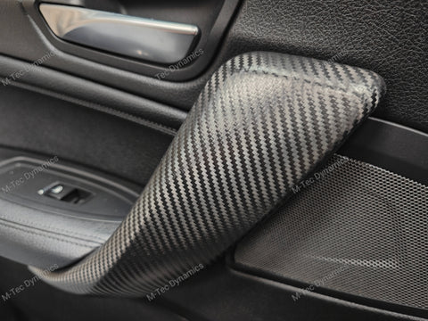 BMW F20 F21 F22 F23 LCI-2 PERFORMANCE STYLE INTERIOR TRIM SET - DEEP TEXTURED GLOSSY CARBON (MTD-TEX) - WRAPPING SERVICE