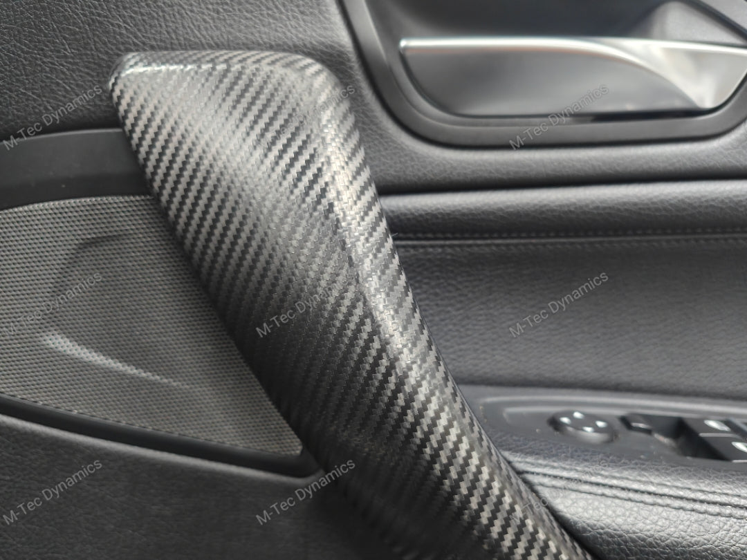 WRAPPING SERVICE - BMW F20 F21 F22 F23 LCI-2 PERFORMANCE STYLE INTERIOR TRIM SET - TEXTURED CARBON