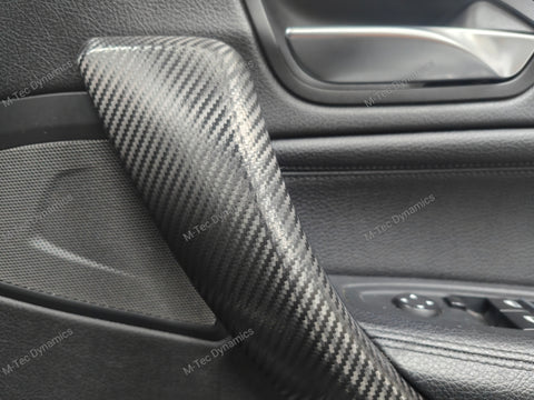 BMW F20 F21 F22 F23 LCI-2 PERFORMANCE STYLE INTERIOR TRIM SET - DEEP TEXTURED GLOSSY CARBON (MTD-TEX) - WRAPPING SERVICE