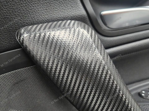 BMW F20 F21 F22 F23 LCI-2 PERFORMANCE STYLE INTERIOR TRIM SET - DEEP TEXTURED GLOSSY CARBON (MTD-TEX) - WRAPPING SERVICE