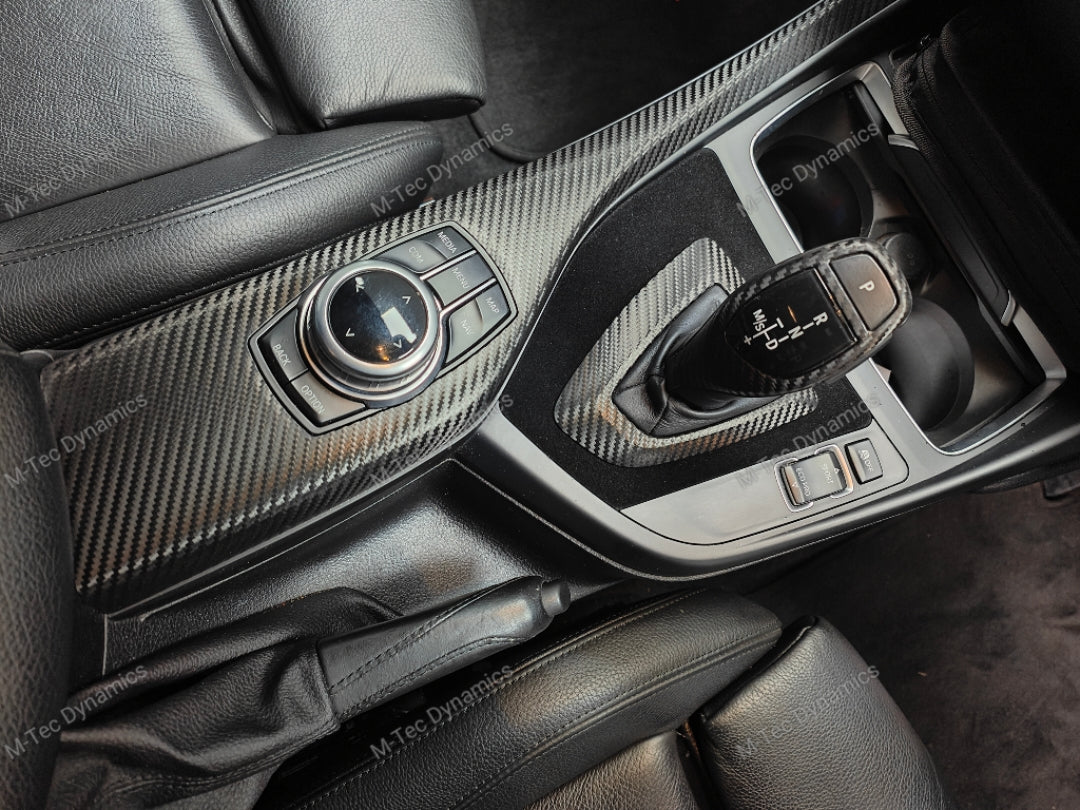 WRAPPING SERVICE - BMW F20 F21 F22 F23 LCI-2 PERFORMANCE STYLE INTERIOR TRIM SET - TEXTURED CARBON