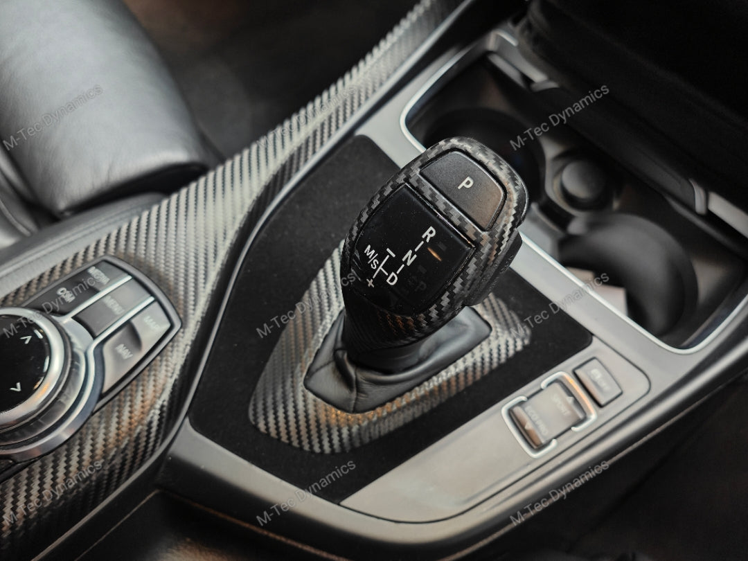 WRAPPING SERVICE - BMW F20 F21 F22 F23 LCI-2 PERFORMANCE STYLE INTERIOR TRIM SET - TEXTURED CARBON