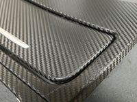 BMW E81 E82 INTERIOR TRIM SET - DEEP TEXTURED GLOSSY BLACK CARBON (MTD-TEX)