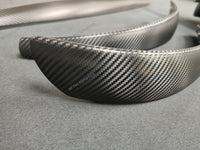 BMW E81 E82 INTERIOR TRIM SET - DEEP TEXTURED GLOSSY BLACK CARBON (MTD-TEX)