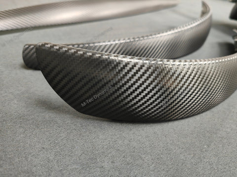BMW E81 E82 INTERIOR TRIM SET - DEEP TEXTURED GLOSSY BLACK CARBON (MTD-TEX)