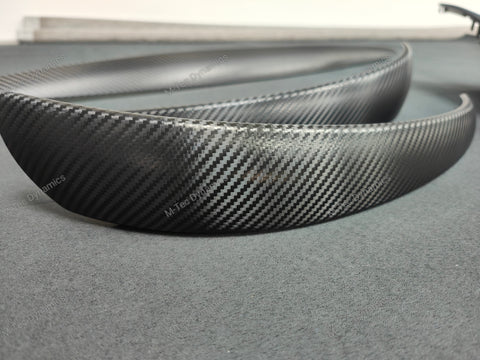 BMW E81 E82 INTERIOR TRIM SET - DEEP TEXTURED GLOSSY BLACK CARBON (MTD-TEX)
