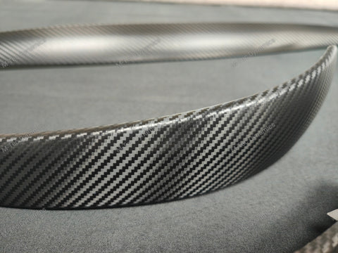 BMW E81 E82 INTERIOR TRIM SET - DEEP TEXTURED GLOSSY BLACK CARBON (MTD-TEX)