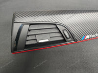 BMW F21 F22 INTERIOR TRIM SET - 3D CARBON / OEM RED ACCENT