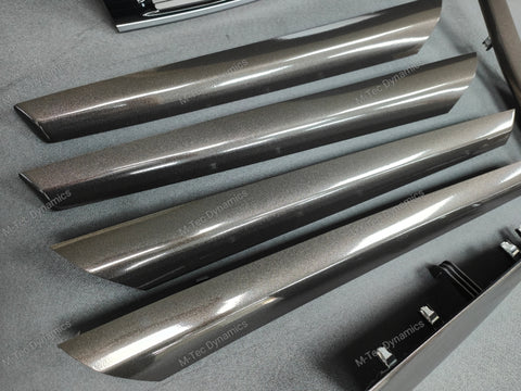 BMW X3 F25 INTERIOR TRIM SET - METALLIC BLACK