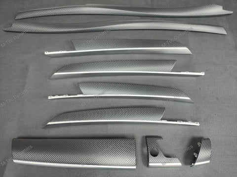 BMW X5 E70 INTERIOR TRIM SET - BLACK 3D CARBON