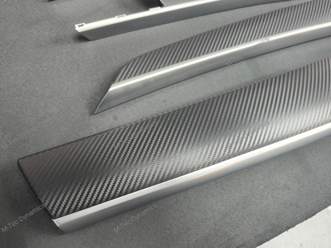 BMW X5 E70 INTERIOR TRIM SET - BLACK 3D CARBON