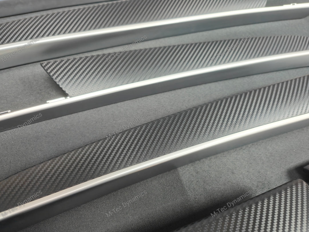 BMW X5 E70 INTERIOR TRIM SET - BLACK 3D CARBON