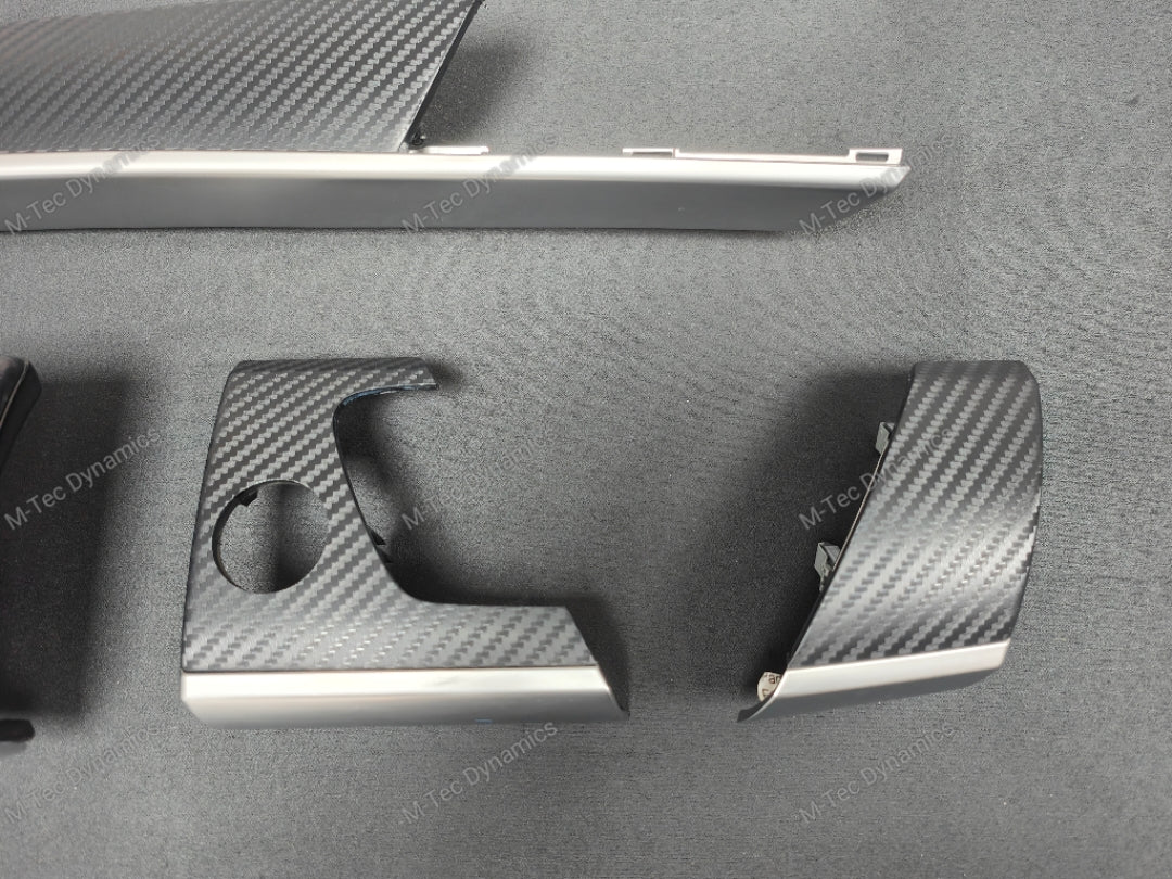 BMW X5 E70 INTERIOR TRIM SET - BLACK 3D CARBON