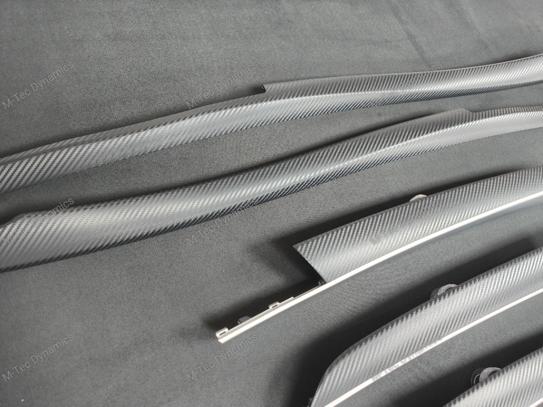 BMW X5 E70 INTERIOR TRIM SET - BLACK 3D CARBON