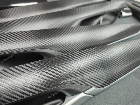 BMW X5 F15 INTERIOR TRIM SET - DEEP TEXTURED GLOSSY BLACK CARBON (MTD-TEX)