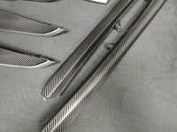 BMW X5 F15 INTERIOR TRIM SET - DEEP TEXTURED GLOSSY BLACK CARBON (MTD-TEX)