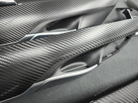 BMW X5 F15 INTERIOR TRIM SET - DEEP TEXTURED GLOSSY BLACK CARBON (MTD-TEX)