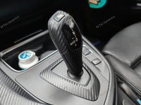WRAPPING SERVICE - BMW F3X INTERIOR TRIM SET - 3D CARBON / BLUE ACCENT (F30 F31 F32 F33 F36)
