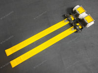 BMW YELLOW SEAT BELT WEBBING - SPEED YELLOW