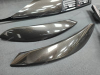 BMW F33 CONVERTIBLE INTERIOR TRIM SET - METALLIC BLACK / BLACK ACCENT