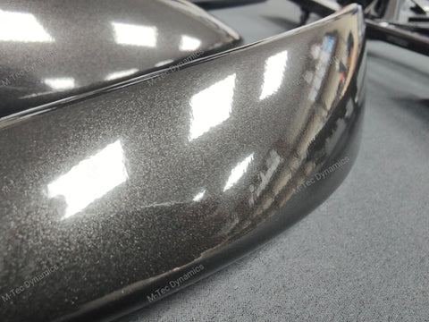 BMW F33 CONVERTIBLE INTERIOR TRIM SET - METALLIC BLACK / BLACK ACCENT